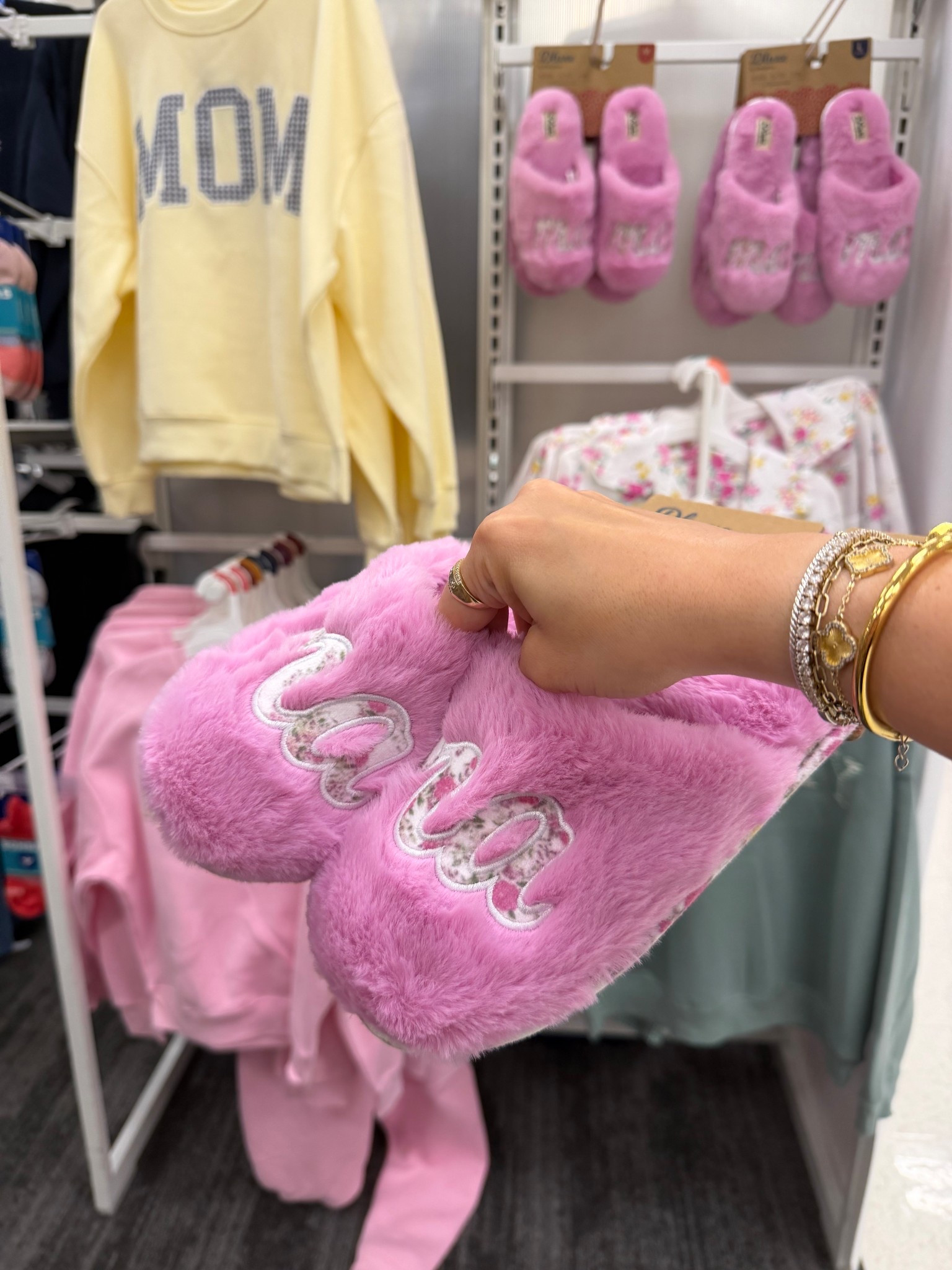 Cute new finds for Mother’s Day! 
@Target mama slippers
