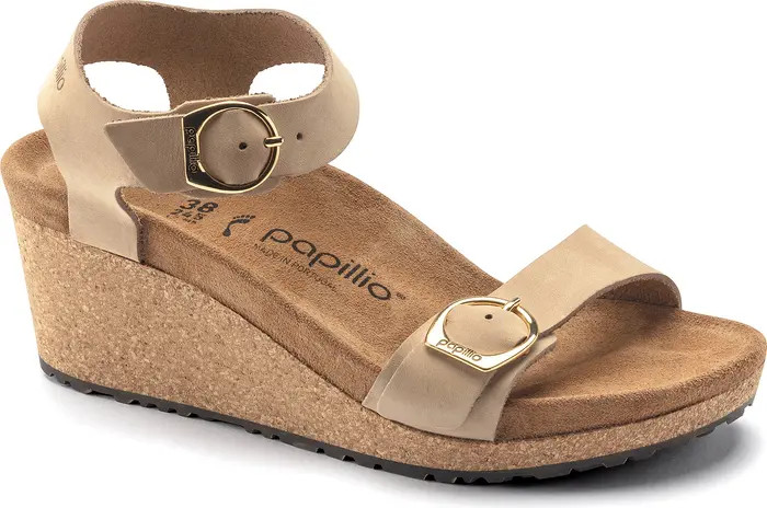 Papillio by Birkenstock Soley Ring Buckle Wedge Sandal (Women) | Nordstrom