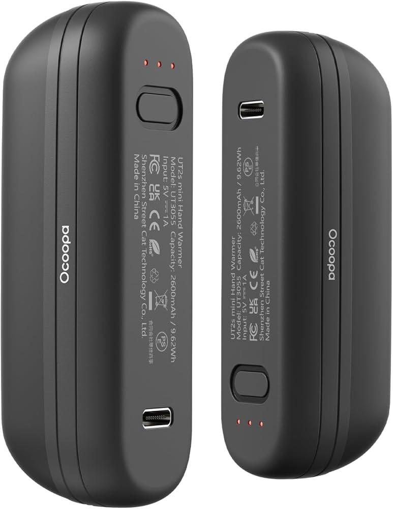 OCOOPA 2 in 1 Magnetic Rechargeable Hand Warmers, Electric Portable Handwarmers, Ergonomic Compac... | Amazon (US)