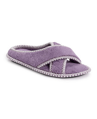 Muk Luks Women's Ada Crossband Slippers - Macy's | Macy's