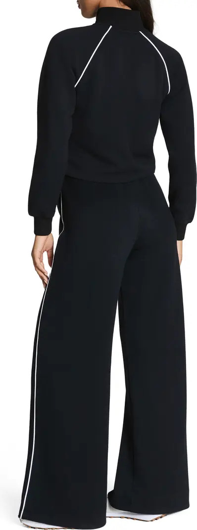 AirPiquè Long Sleeve Jumpsuit | Nordstrom