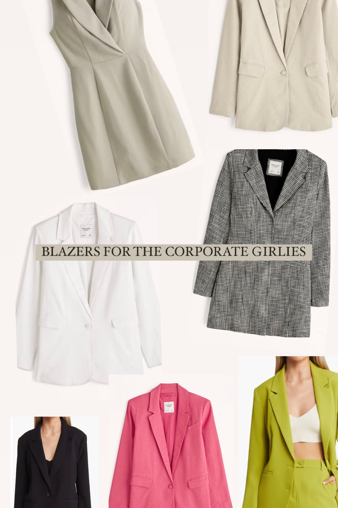 Blazers for your 8-5 and those happy hour dates! #LTKStyle #LTKworkwear 

#LTKstyletip #LTKFind #LTKfit