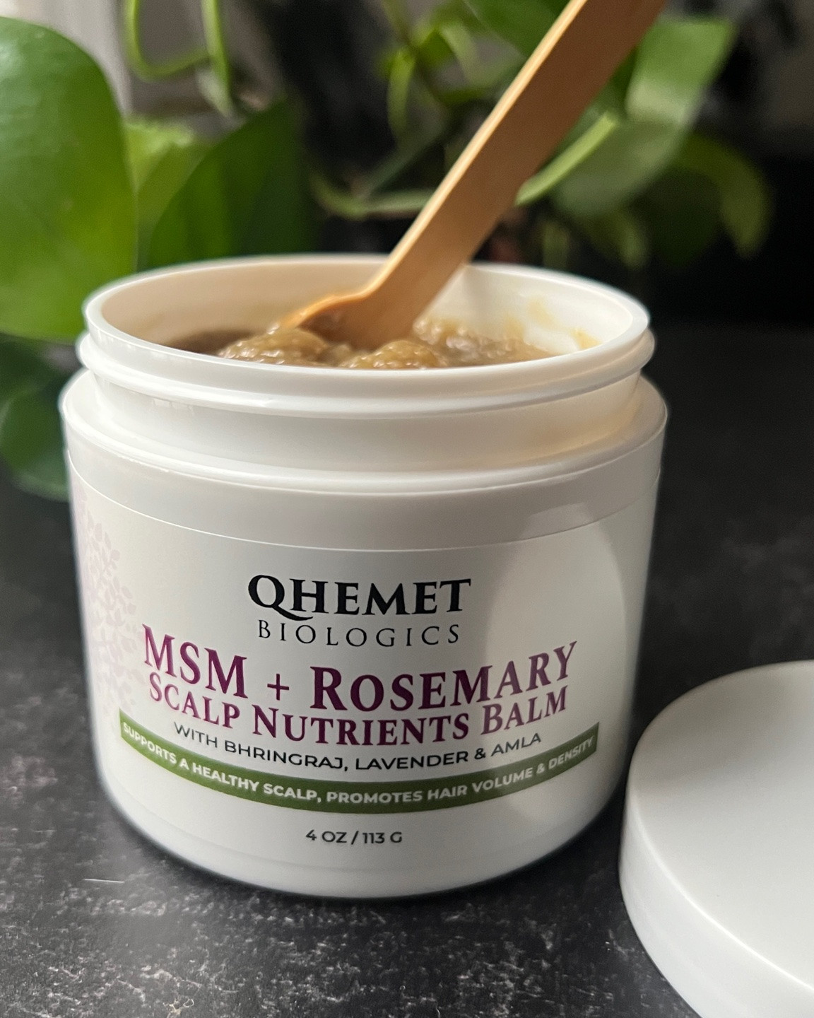 Feed your follicles and nourish your scalp with Qhemet Biologics new Rosemary Scalp Nutrients Balm. Apply 3-4 times a week for a healthier scalp and thicker hair. 

Natural hair care, scalp treatment, hair treatment, hair growth oil, hair growth treatment, natural hair regimen

#LTKOver40 #LTKBeauty #LTKselfcare