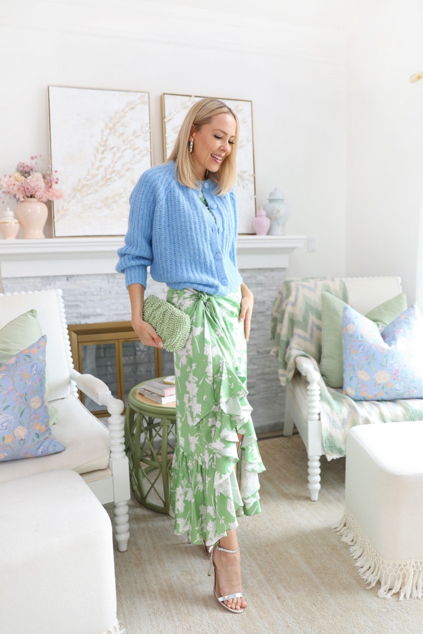 Colorful spring style and happy hues!💚🩵

#LTKfindsunder50 #LTKfindsunder100 #LTKSeasonal