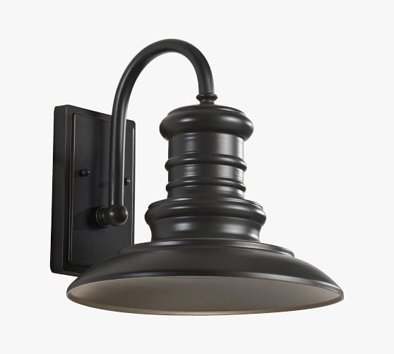 Mendell Outdoor Metal LED Sconce  (9''-15") | Pottery Barn (US)