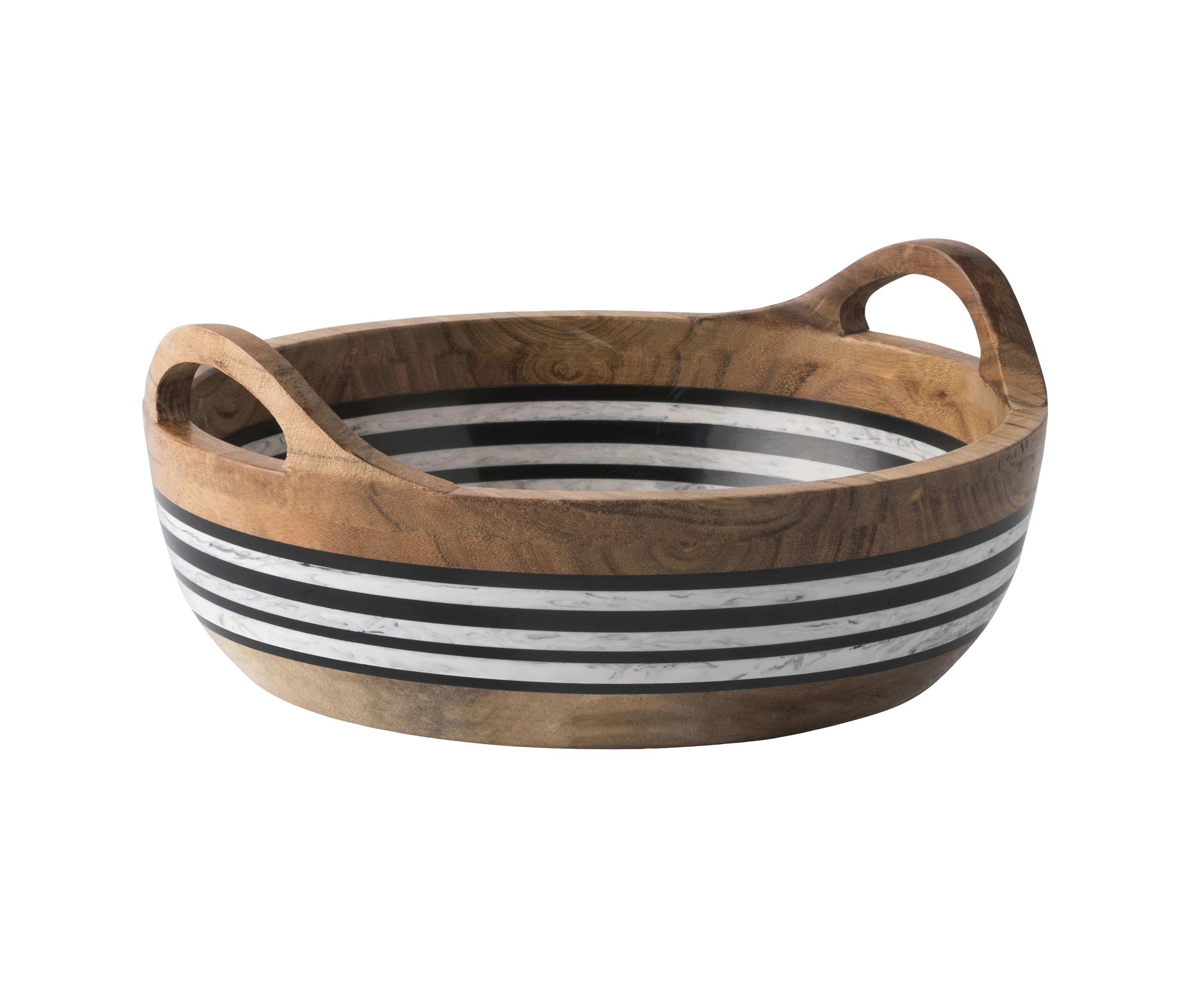 Juliska Stonewood Stripe 11" Round Handled Bowl | Wayfair | Wayfair North America