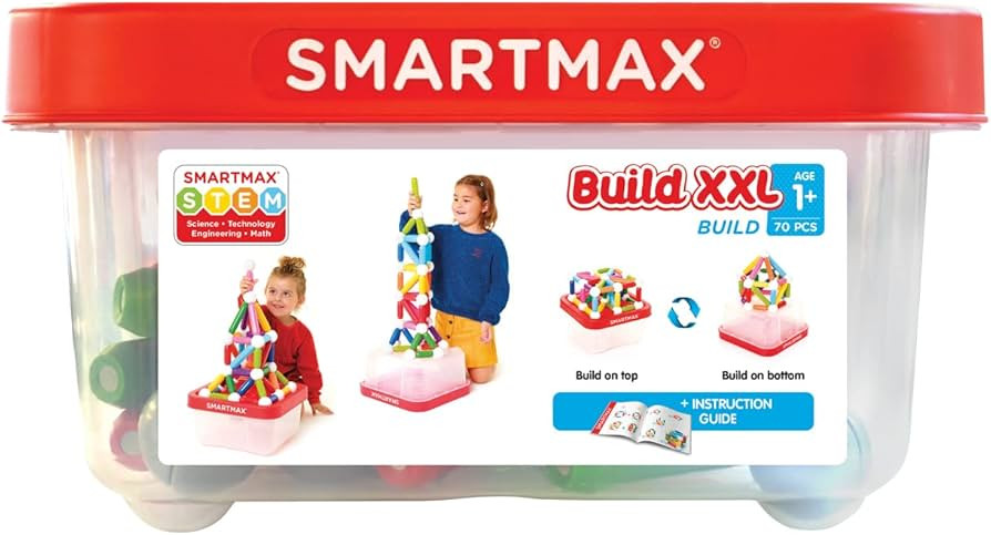 SmartMax Build XXL STEM Building Magnetic Discovery Set | Amazon (US)
