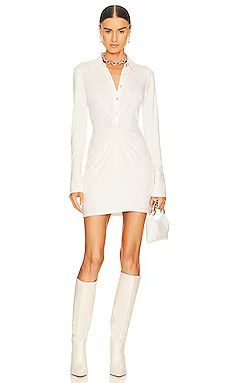L'Academie Anders Mini Dress in Ivory from Revolve.com | Revolve Clothing (Global)