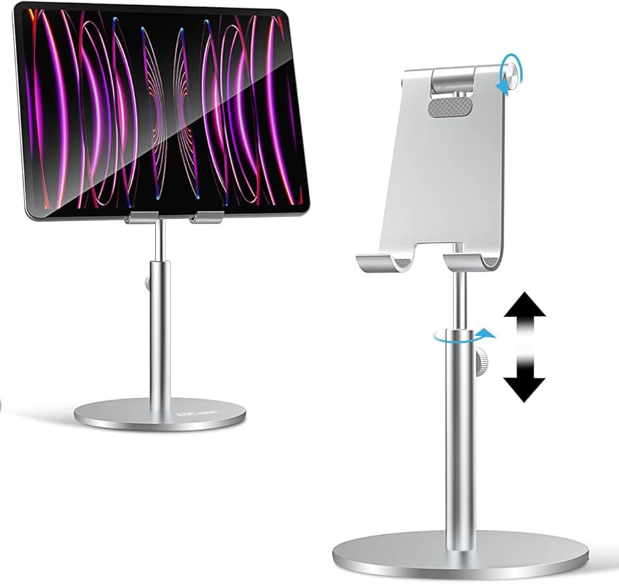AICase Telescopic Adjustable iPad Holder,Universal Multi Angle Aluminum Stand Compatible with iPh... | Amazon (US)