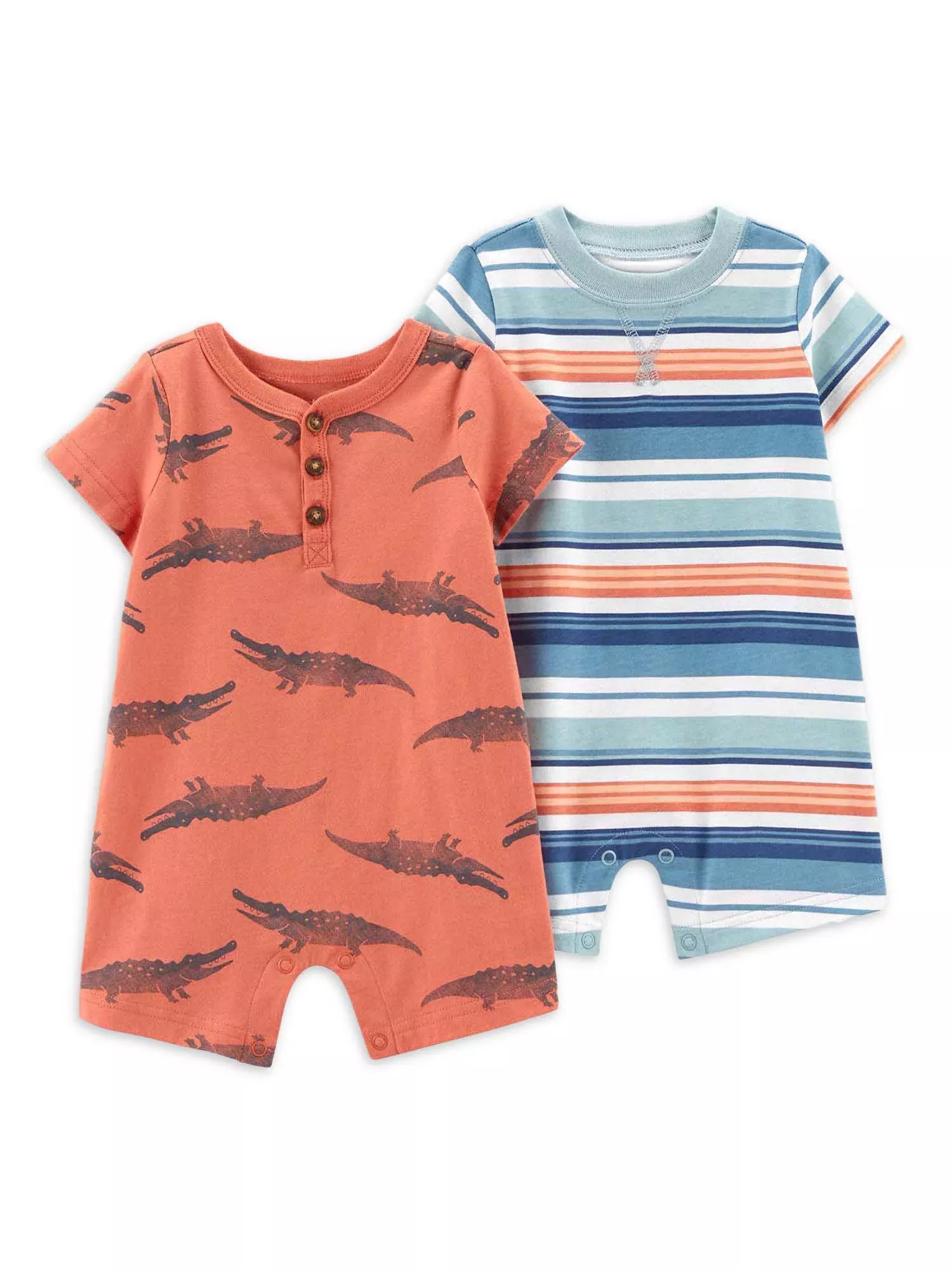 Carter's baby-boys 2-pack One-piece Romper