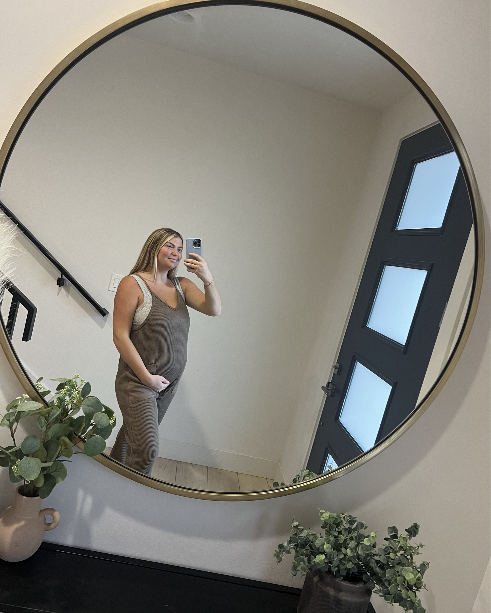Bump friendly waffle knit jumpsuit 

#LTKStyleTip #LTKBump #LTKGiftGuide