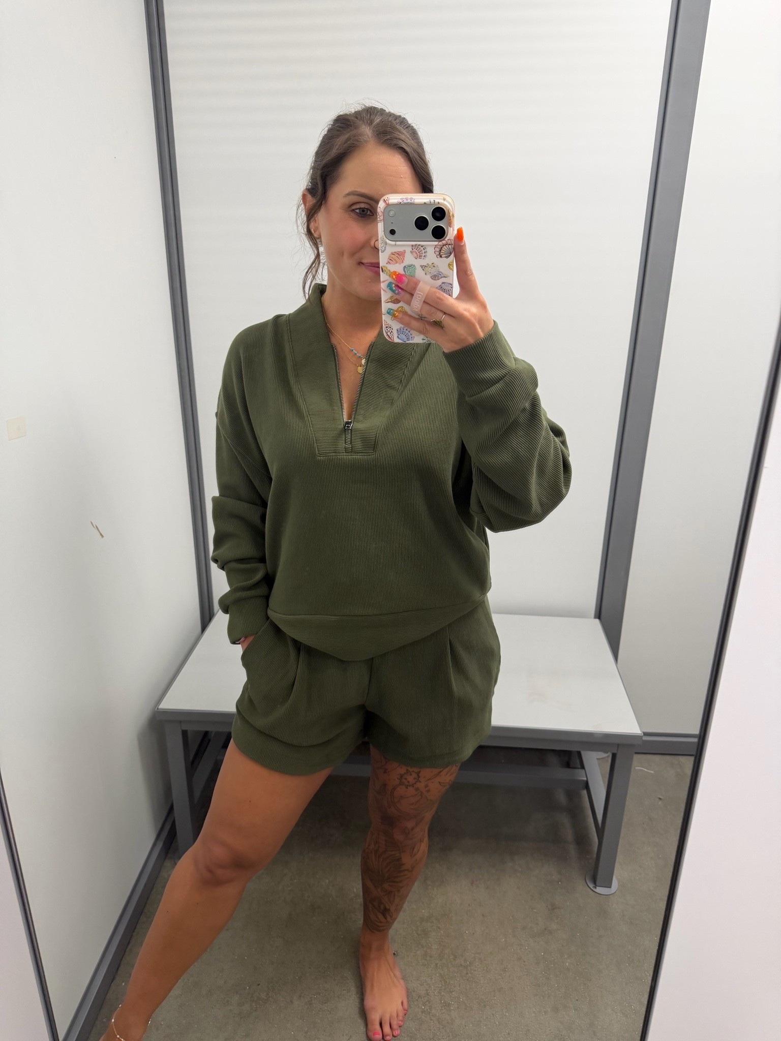 Love the color of this ribbed athletic set. Comes in multiple others. I’m wearing a medium in both but could probably do a small in both. @Walmart

#LTKxWalmart #LTKSeasonal #LTKTravel