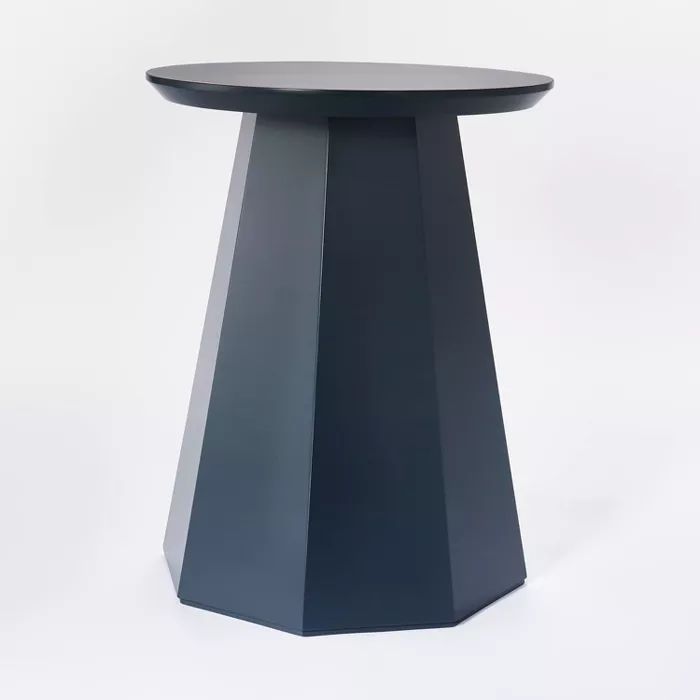 Daffan Faceted Round Accent Table - Threshold™ designed with Studio McGee | Target