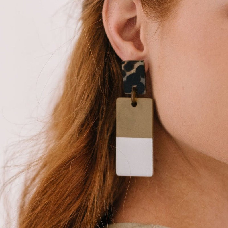 Taupe Silver Dipped Cabana | Sunshine Tienda