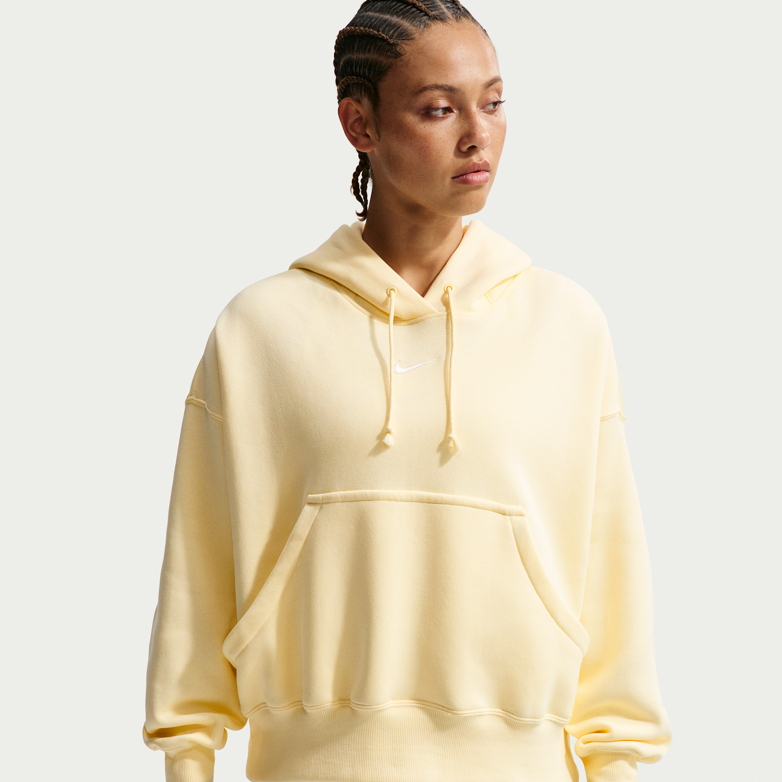 Women's Nike Sportswear Phoenix Fleece Over-Oversized Pullover Hoodie in Brown | DQ5858-744 | Nike (US)
