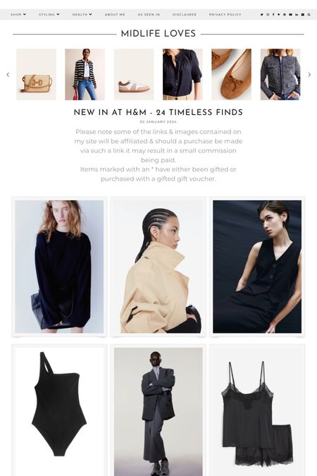 24 timeless finds at H&M - classic, effortless & high street fashion https://www.mymidlifefashion.com/2024/01/new-in-at-h-24-timeless-finds.html
#highstreetfashion #highstreetstyle #mymidlifefashion #midlife #fashionover50 #styleover50 #fashion #style #effortlessfashion #timelessstyle #whattobuy #keepitsimple #highstreetfinds #findsonthehighstreet 

#LTKstyletip #LTKeurope #LTKover40