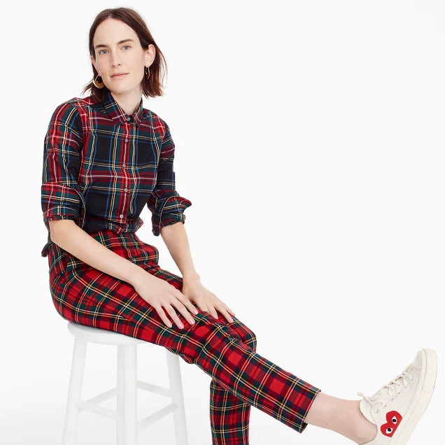 Perfect shirt in Stewart plaid | J.Crew US