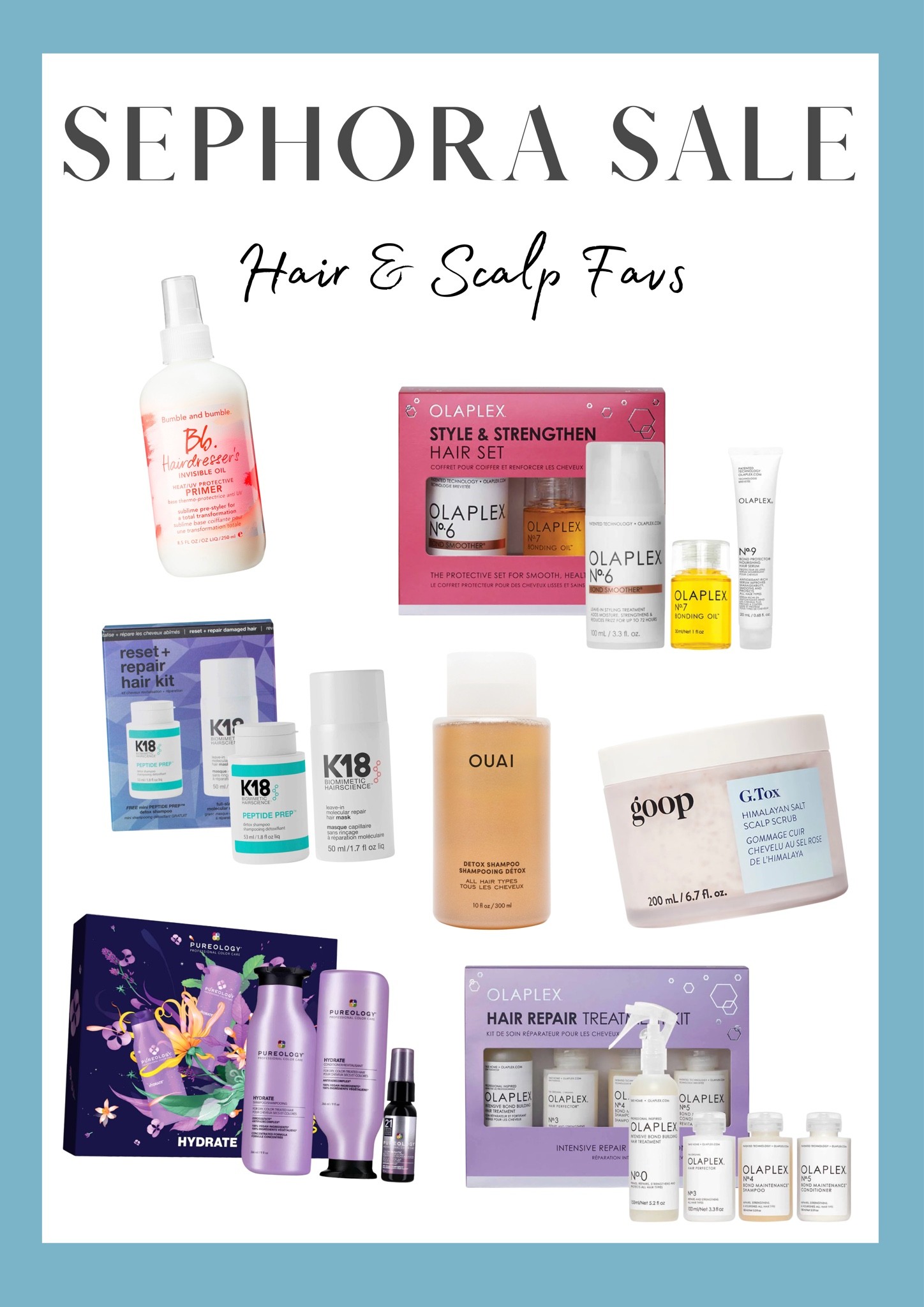 sephora sale hair favs for damaged dry hair

#LTKunder50 #LTKHoliday #LTKSeasonal