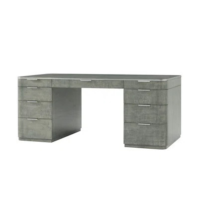 Hudson Solid Wood Executive Desk | Perigold