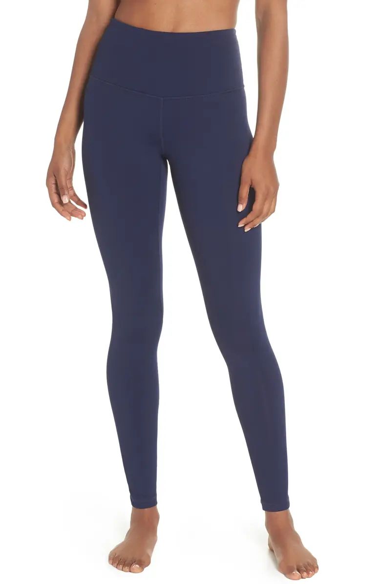 Built from moisture-wicking fabric and fitted with a no-slip waistband, these stretchy, figure-sc... | Nordstrom