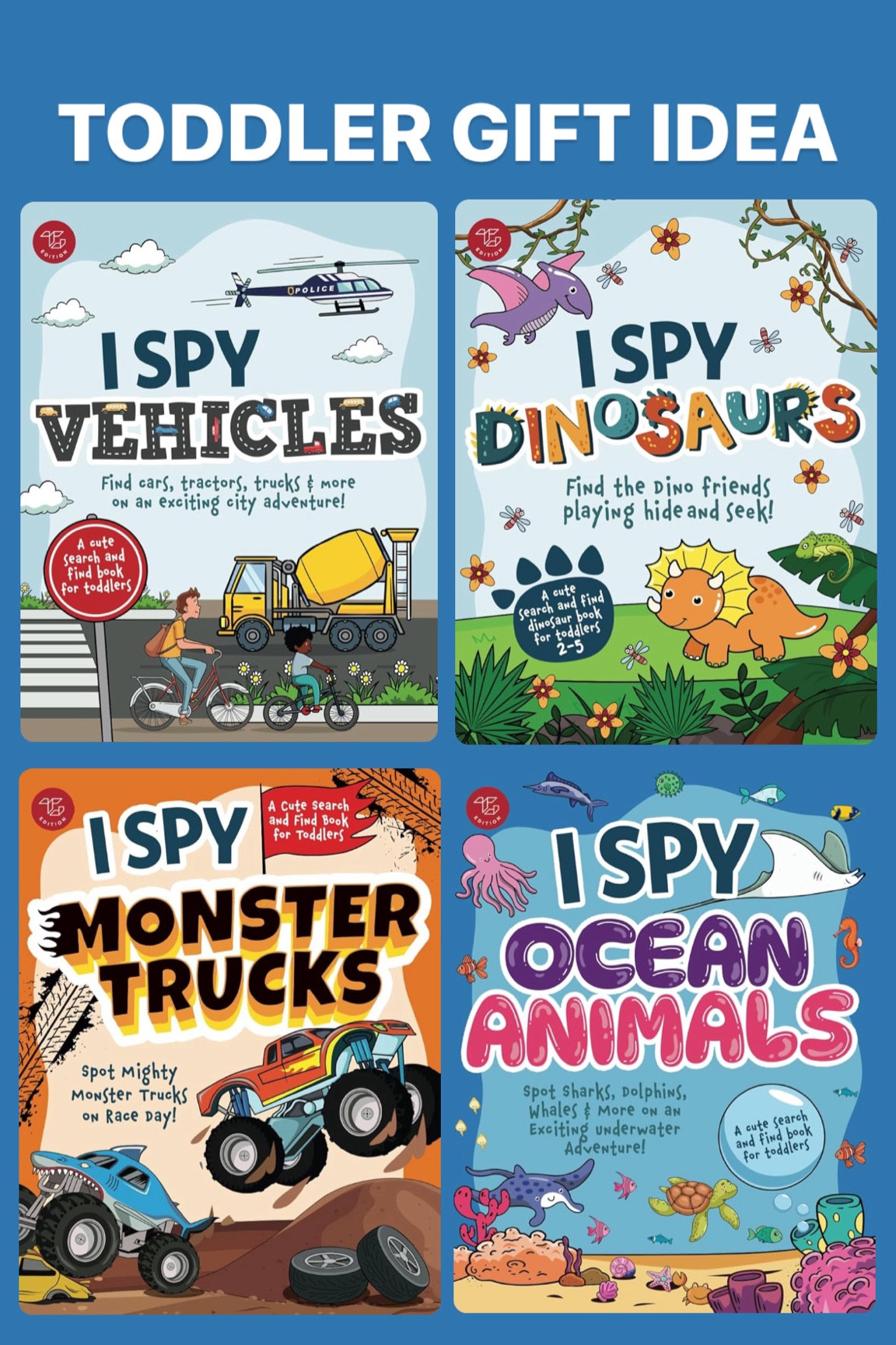 We have the “I spy Halloween” book by the same people and Rhett loves it so much!! Very toddler friendly and fun gift idea! They have tons of other variations that would make a great Christmas gift 

Toddler gifts / affordable / amazon / books / educational toys 

#LTKSeasonal #LTKHoliday #LTKGiftGuide