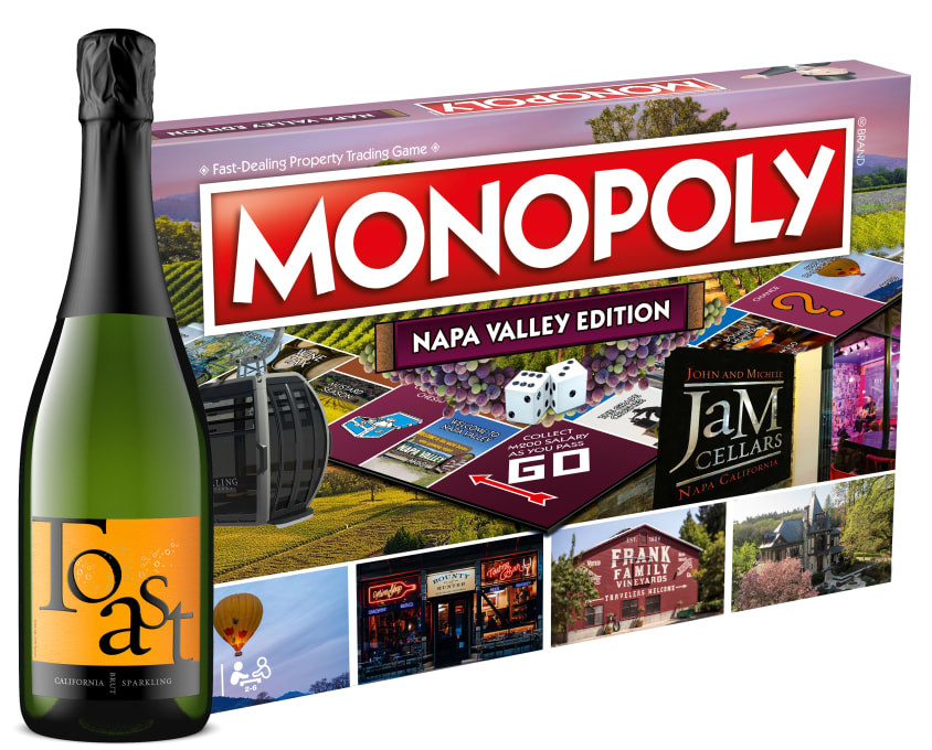Napa Valley Monopoly & Sparkling Wine Gift Set | Wine.com | Wine.com