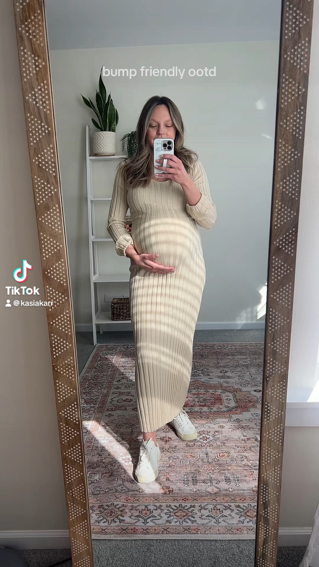 Bump friendly dress! Wearing my pre pregnancy size! 

#LTKfindsunder50 #LTKbump #LTKbaby