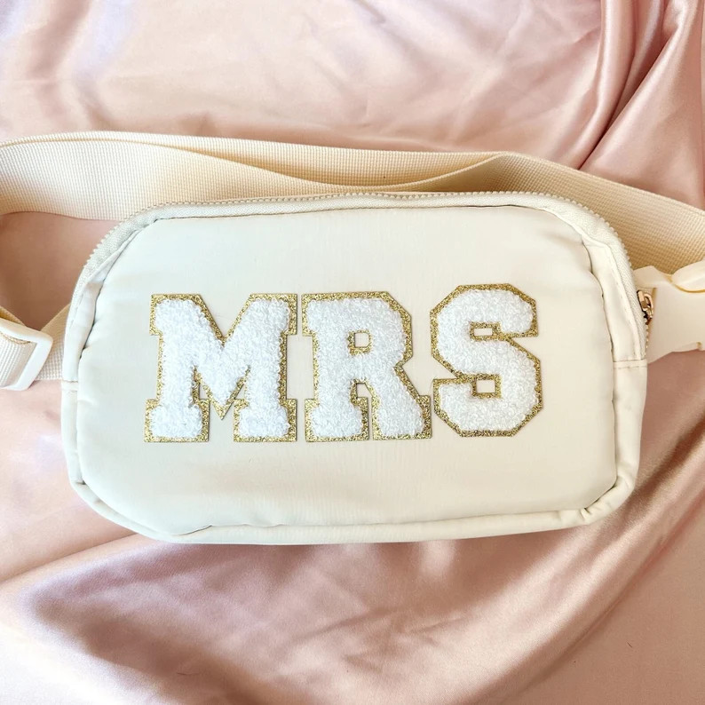 Bride Purse Cross Body Bag Custom Fanny Pack Bachelorette Party Gift Custom Crossbody Bach Fanny ... | Etsy (US)