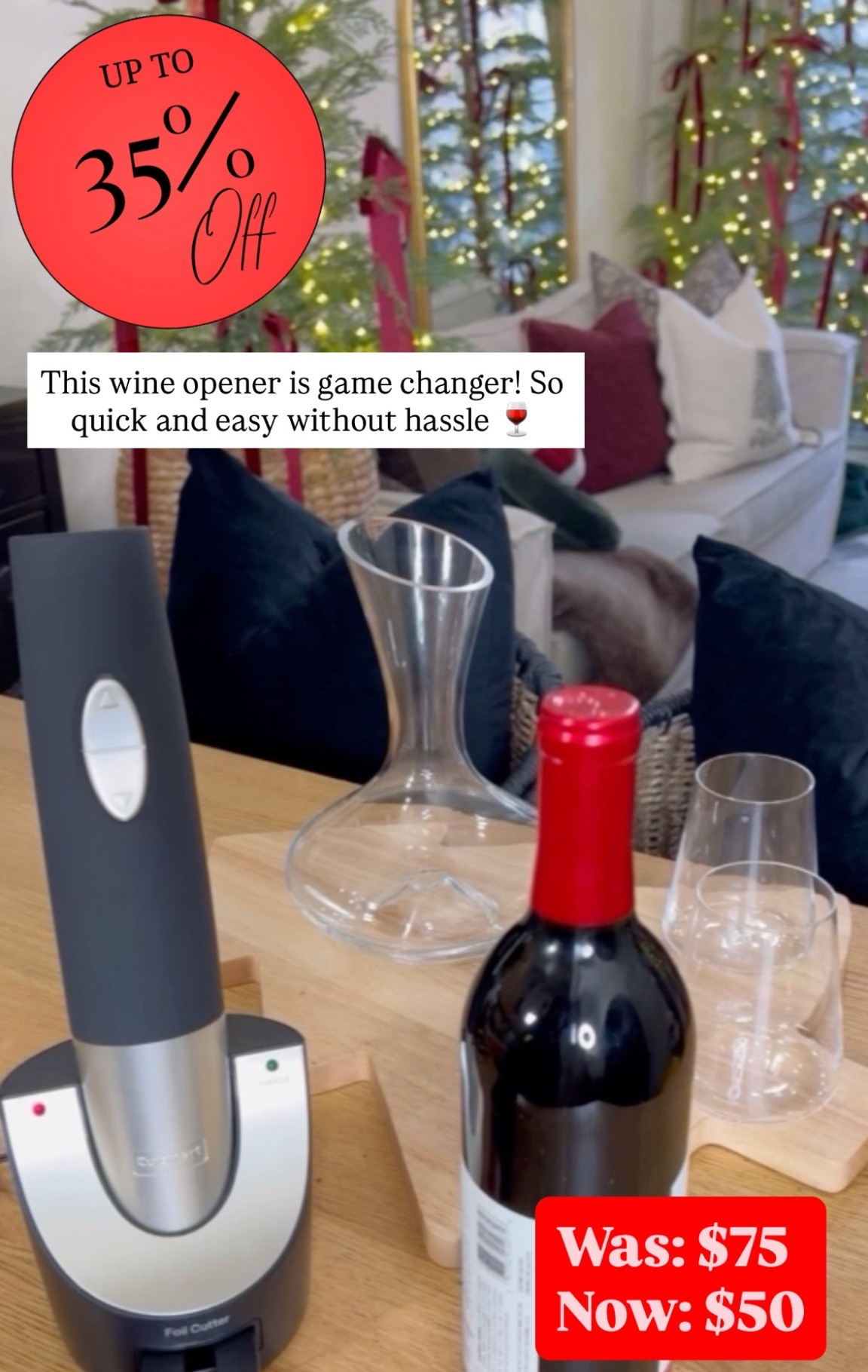 Way Day has my wine opener on sale!! It works wonders! 

#LTKSaleAlert #LTKHome