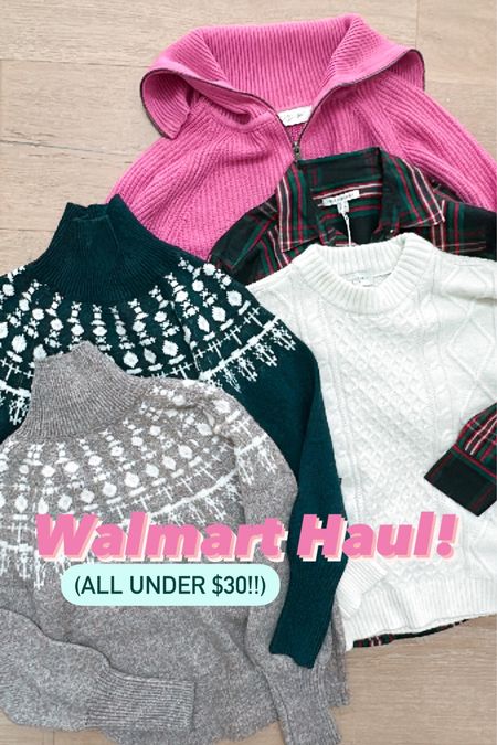 My @walmartfashion order just arrived & I’m in love with every.single.piece!!! And everything is under $30!! 

#walmartpartner #walmartfashion #sugarplumstyle 

#LTKHoliday #LTKfindsunder50