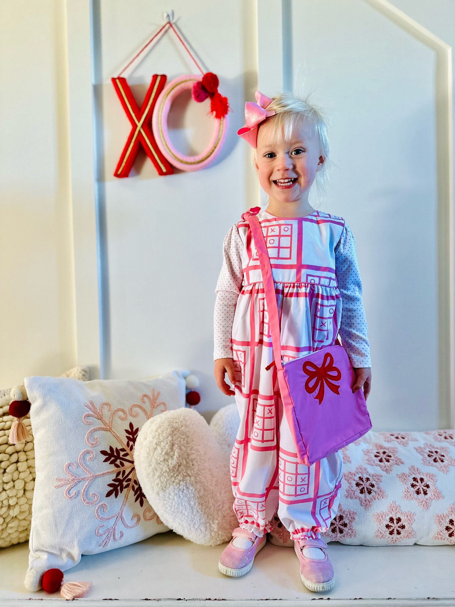 We are Valentine’s Day ready with all our super cute outfits - no, really, I am running out of days to wear all these clothes! I just can’t resist anything with 💕 and Miss Flora is in her pink era. It’s princesses and unicorns everyday and the entire outfit must be pink! So, I’m thinking the Valentine’s clothes will be sticking around for a while! And I am ok with that! Check all our cute finds! 

#LTKSeasonal #LTKkids #LTKfamily