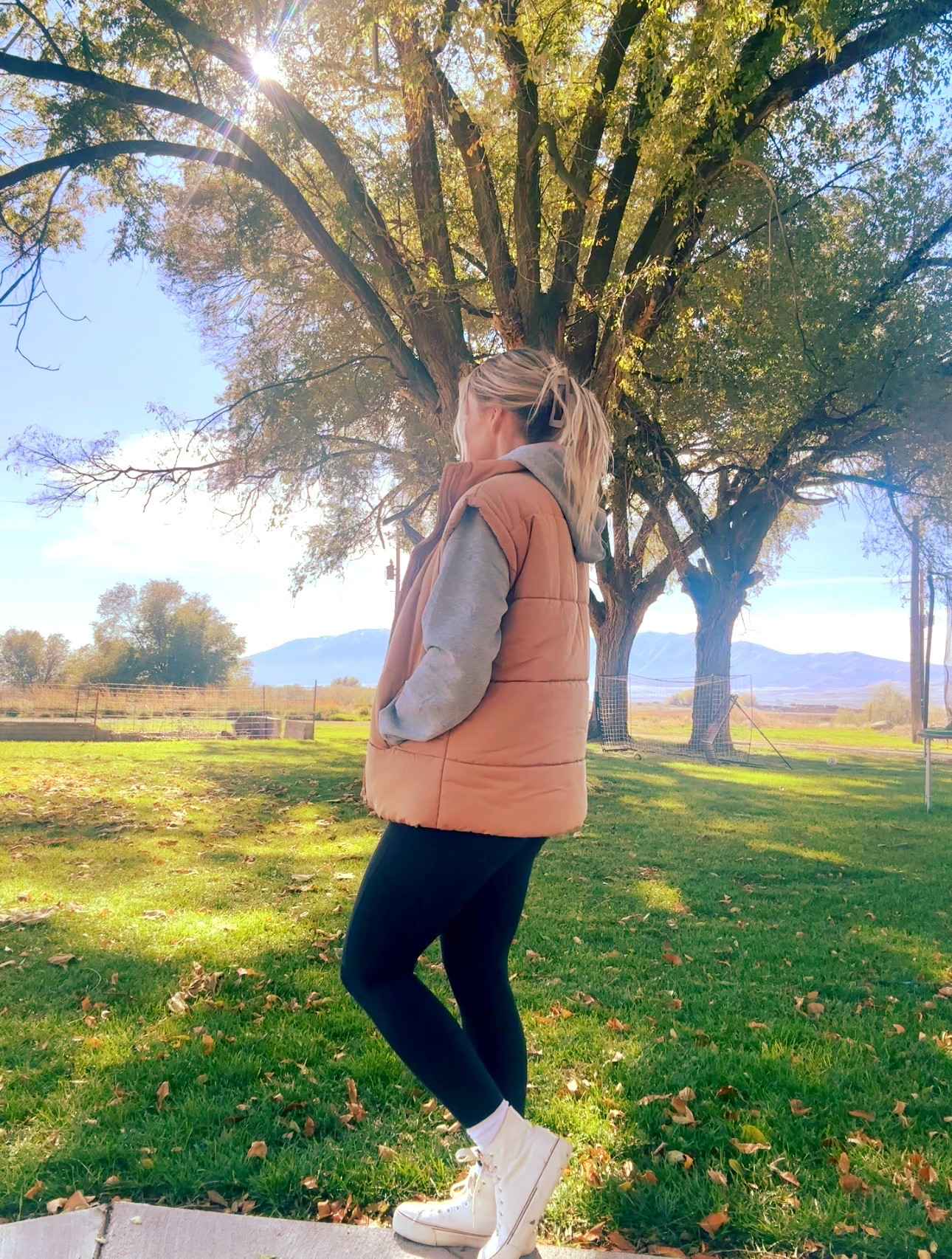 Comfiest outfit as a busy mom of 3! Love the hoodie/ vest combo! Simple but cute!

#LTKootd #LTKmomlife #LTKPetite