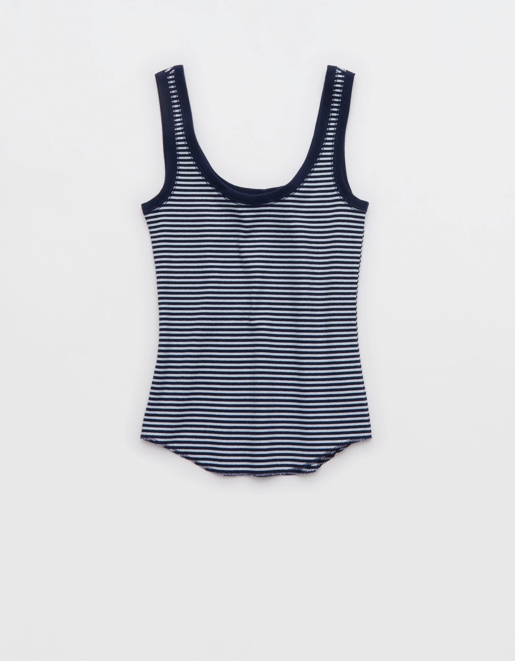Aerie Ribbed Scoop Neck Tank Top | Aerie