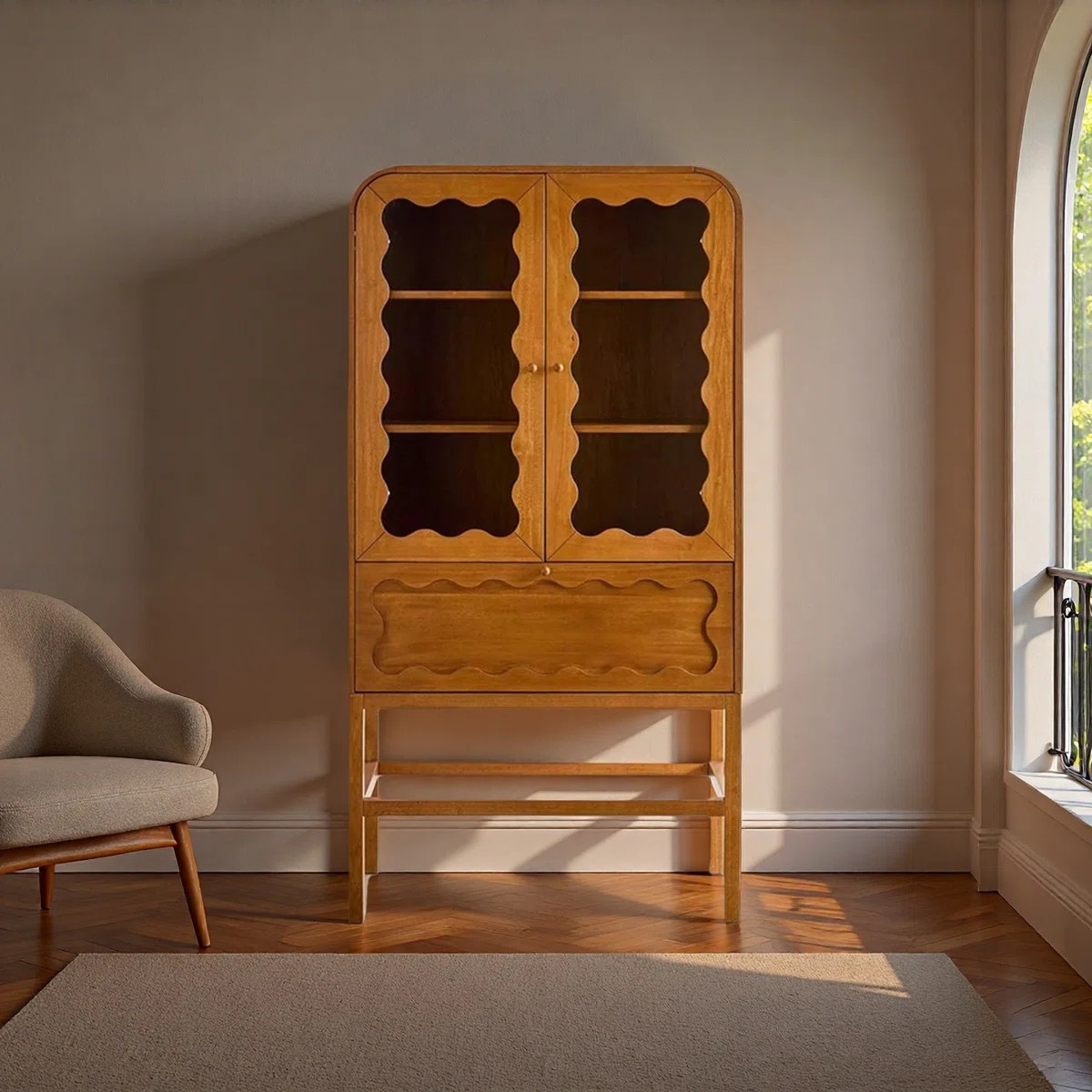 Nordic simple and modern multi-functional cabinet | Wayfair North America