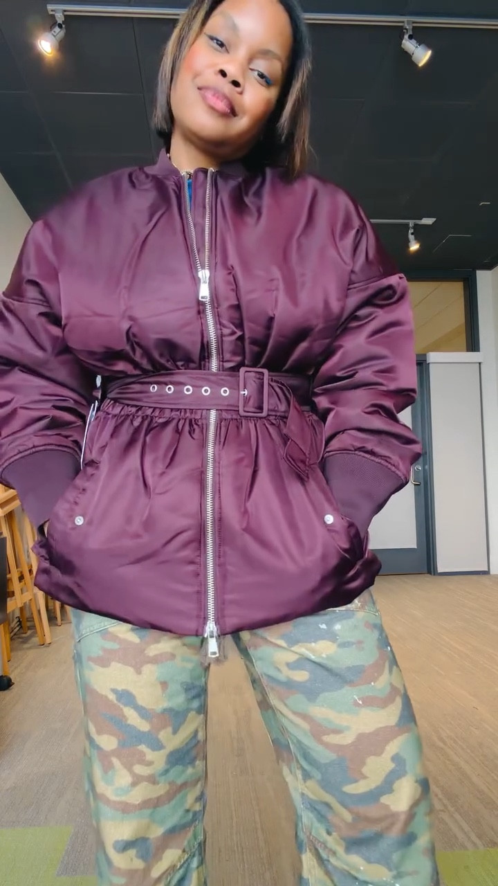 Hey boo! Scored this ronnykobo jacket and the COLOR is soo good!! I love it! What y’all think? Can’t wait to wear!!
•
•
Style over forty, Ronny kobo norell jacket, bomber jacket, spring style