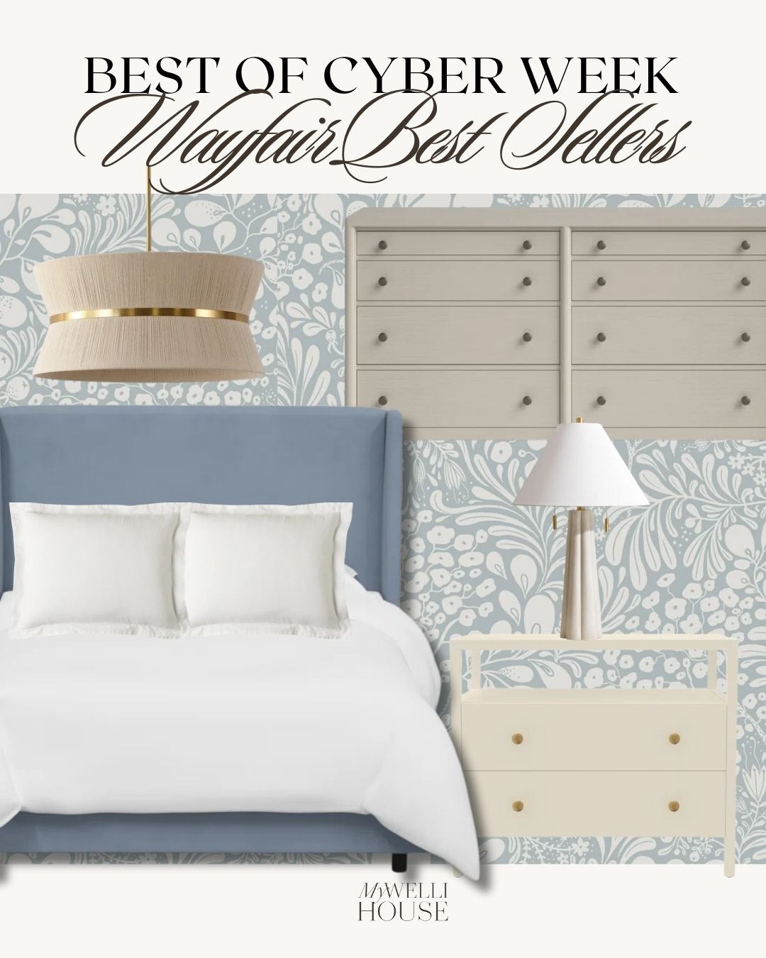 #wayfairpartner Cyber week deals are now live on Wayfair! If you are shopping for bedroom furniture, lighting, bedding, area rugs or just about anything for your home, check out WAYFAIR’s Cyber week deals running from Dec 3rd through December 8th. This is the best time to shop for your home and get up to 70% off and free shipping of your wish list! As shown: Tilly bed in Velvet Ocean- Queen Size. Bedding set: Jeffen Linen Blend Sheet Set in Stormy Blue. #wayfair @wayfair 

#LTKCyberWeek 

#LTKHoliday #LTKWatchNow