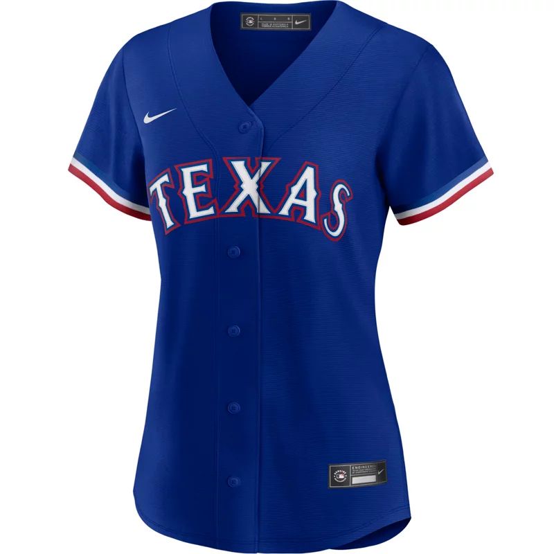 Nike Women's Texas Rangers Replica Jersey Blue Light, Medium - MLB Polos/Jerseys at Academy Sports | Academy Sports + Outdoors