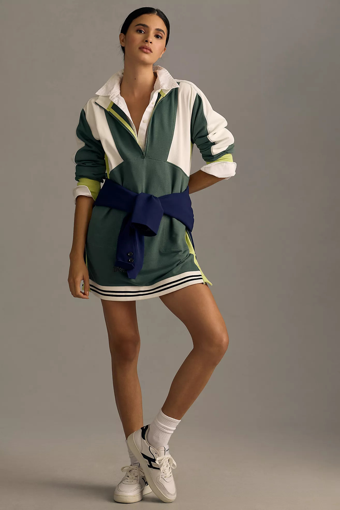 Daily Practice by Anthropologie Sporty Colorblock Pullover | Anthropologie (US)