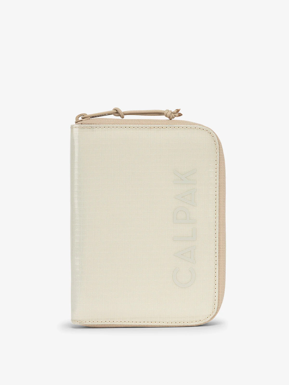 Terra Zip Passport Wallet in White Sands | CALPAK