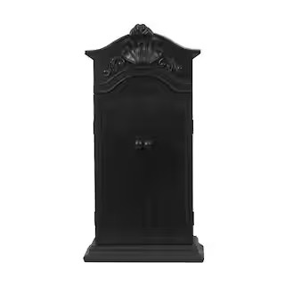 21" Black Brocade Skull Cabinet Shelf Tabletop Décor by Ashland® | Michaels Stores
