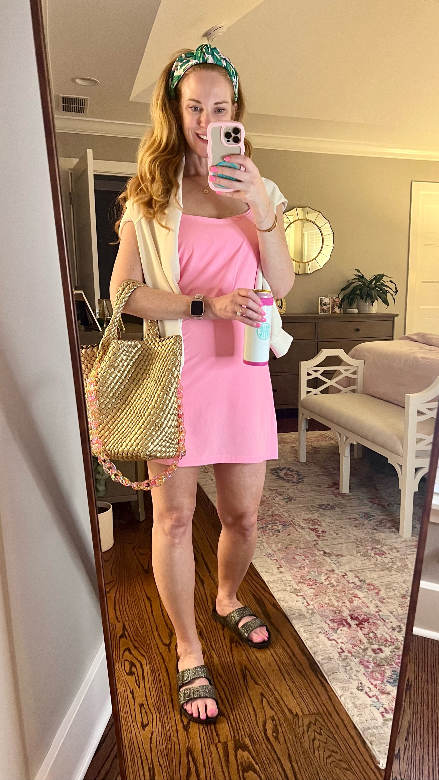 Swim meet mom! 
This athletic dress from Target is so perfect for hot summer night sporting events! Is has shorts with pockets and a built in bra. 
Threw my favorite sweatshirt on from Amazon and my carry-all tote and it was a great casual look! 

#LTKSeasonal #LTKOver40 #LTKActive