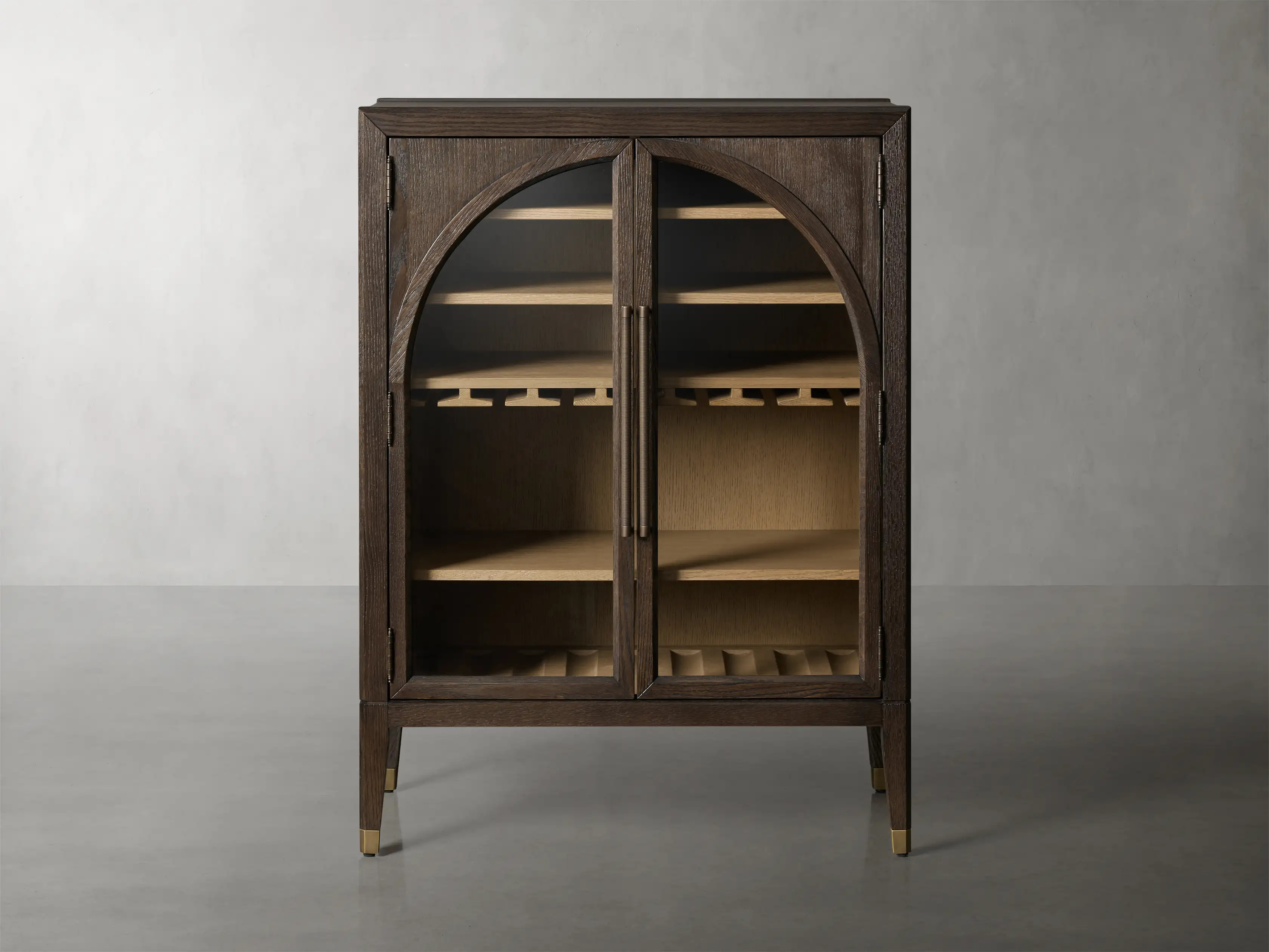 Hattie Low Bar Cabinet | Arhaus