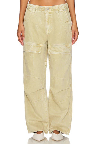 GRLFRND Steph Low Rise Cargo in Slide Rock from Revolve.com | Revolve Clothing (Global)