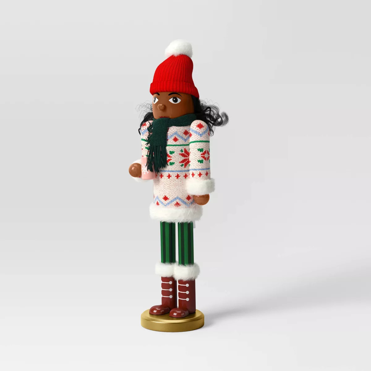 Christmas Female Wood Nutcracker - Threshold™ | Target