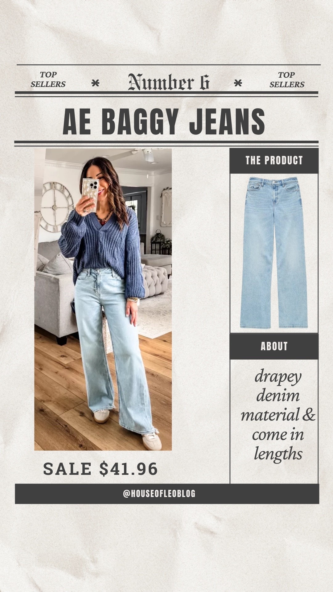 Wearing 0 short baggy jeans. American Eagle jeans.

#LTKSaleAlert #LTKPetite #LTKOver40