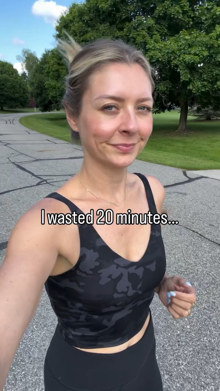 This week’s shortcut: If you’re spending more time debating than doing... you’re probably debating too long.
Catch yourself negotiating, and take the first step anyway. Momentum usually follows! I’ll keep testing things and reporting back. Okay bye!!

Comment RUN for a link to my favorite running activewear!