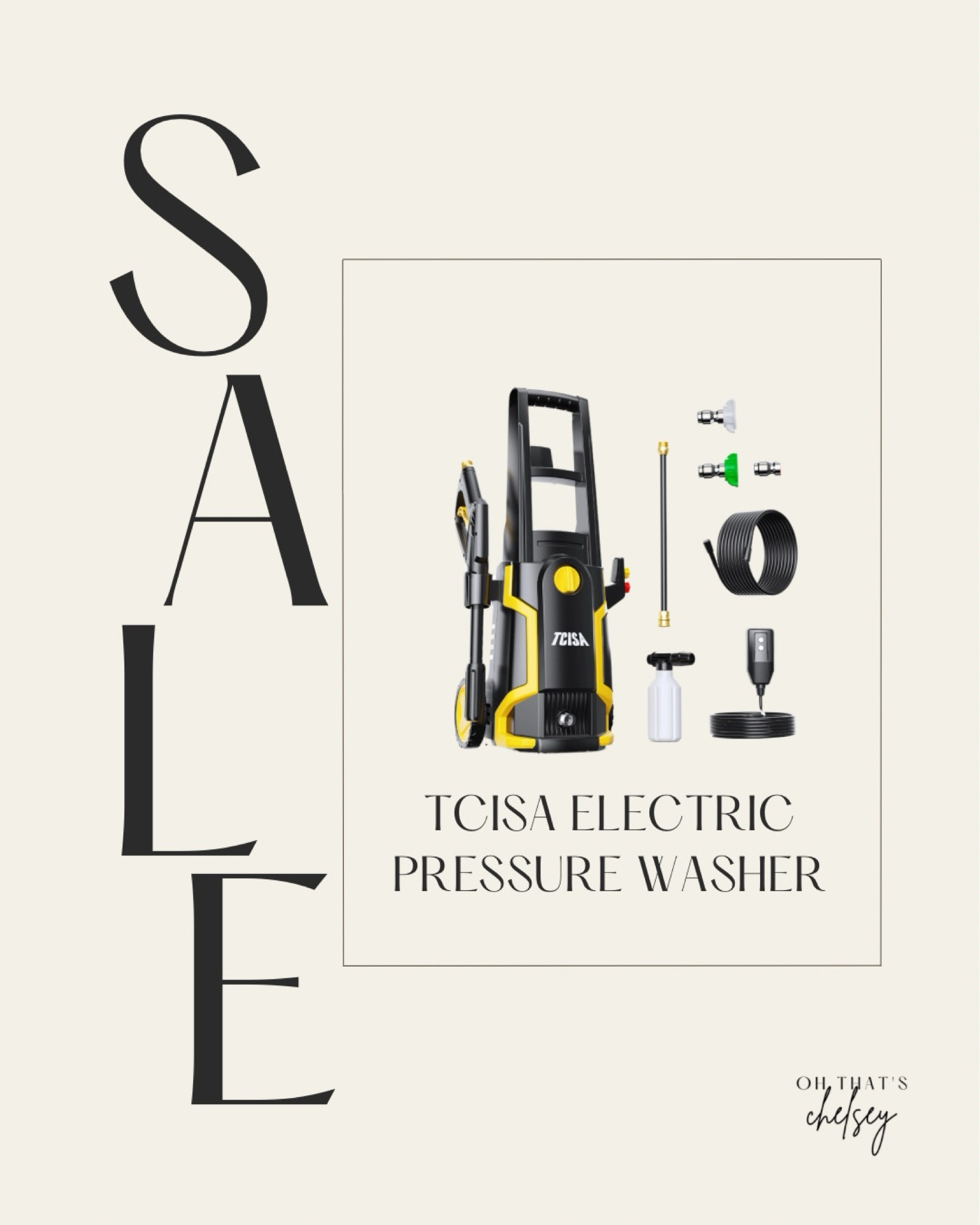 TCISA 3200 PSI Electric Pressure Washer // Best pressure washer for outdoor cleaning // Heavy-duty electric pressure washer // electric pressure washer on sale // Home pressure washer with soap dispenser //Cleaning essentials  // fancy farmer // rancher // North Dakota // Walmart finds // walmart home 

#LTKFindsUnder100 #LTKHome #LTKSaleAlert