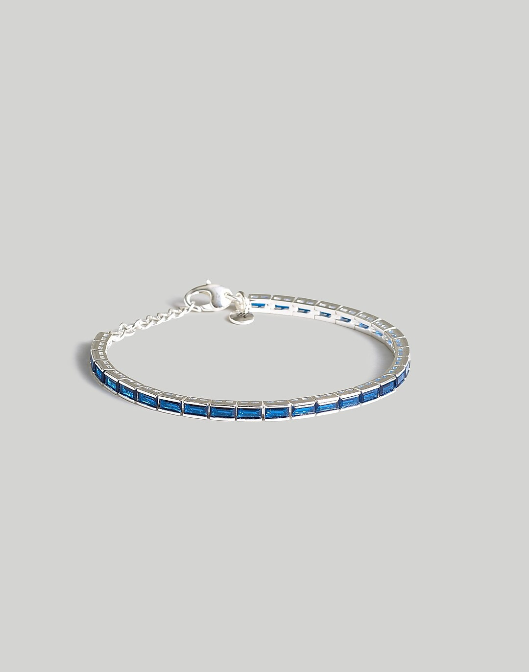 The Tennis Collection Baguette Crystal Bracelet | Madewell