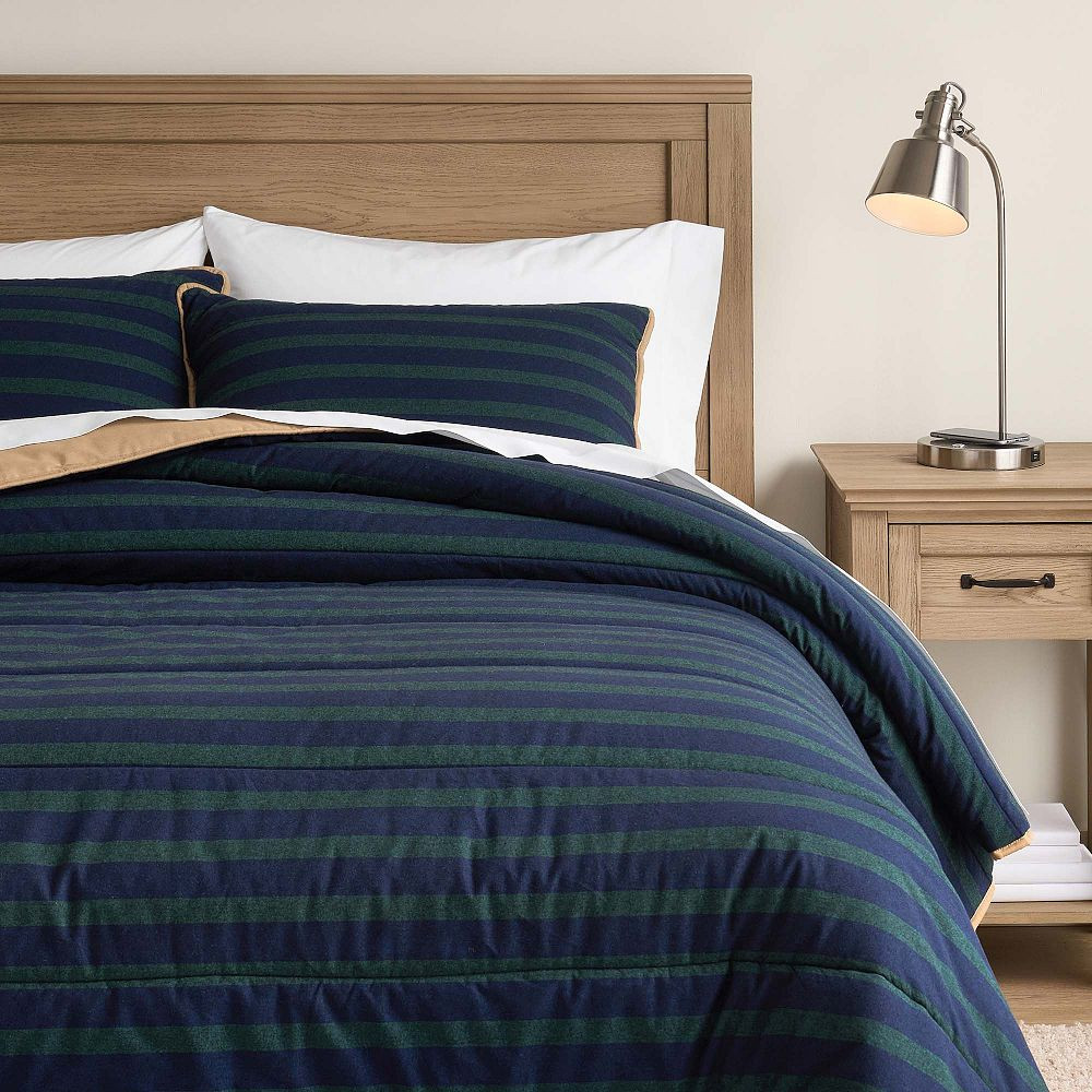 Stripe Camden Comforter | Pottery Barn Teen