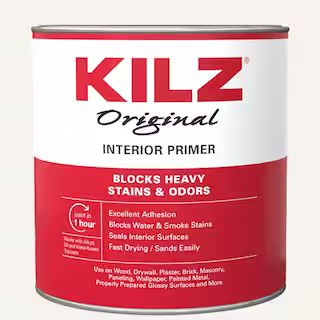 Original 1 qt. White Oil-Based Interior Primer, Sealer, and Stain Blocker | The Home Depot